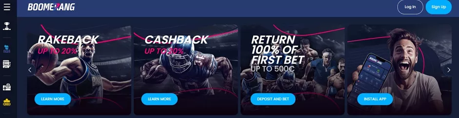 boomerang bet κατάθεση