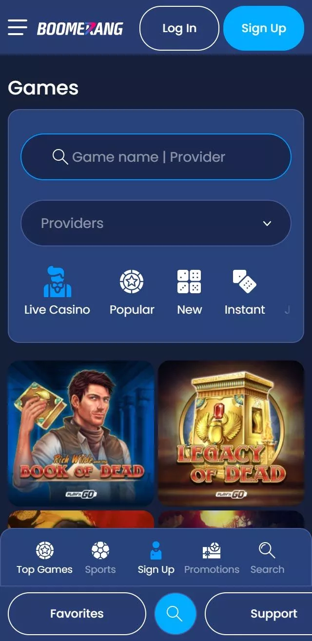 boomerang bet app offizielle 42