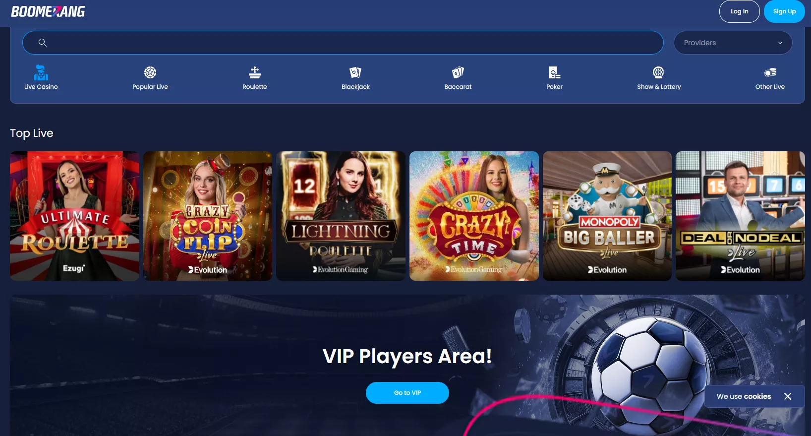 boomerang bet android