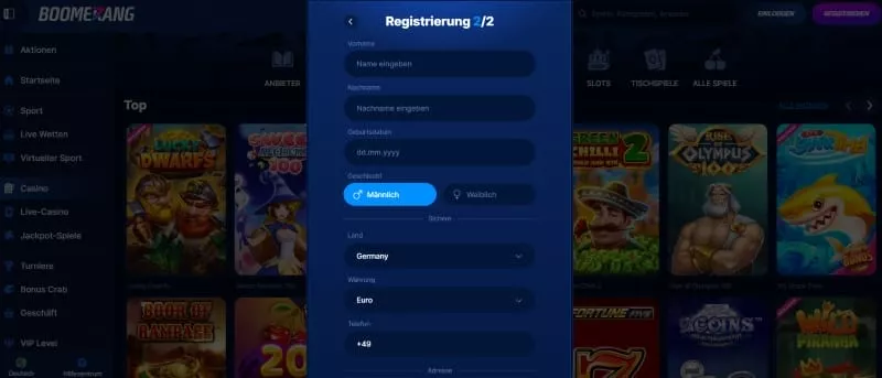 boomerang bet Deutsch 87