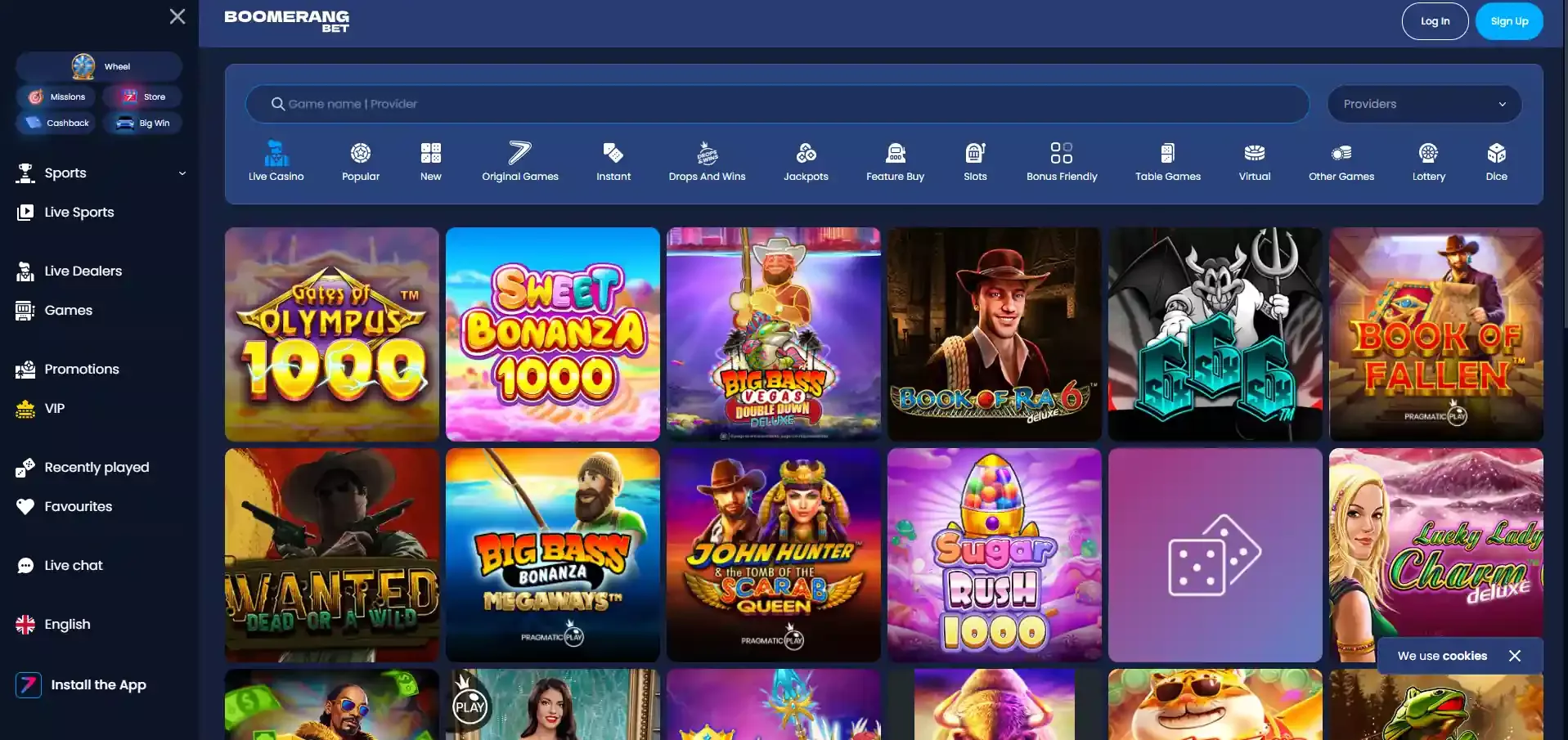 boomerang bet android