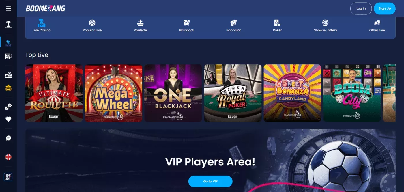 boomerang bet android