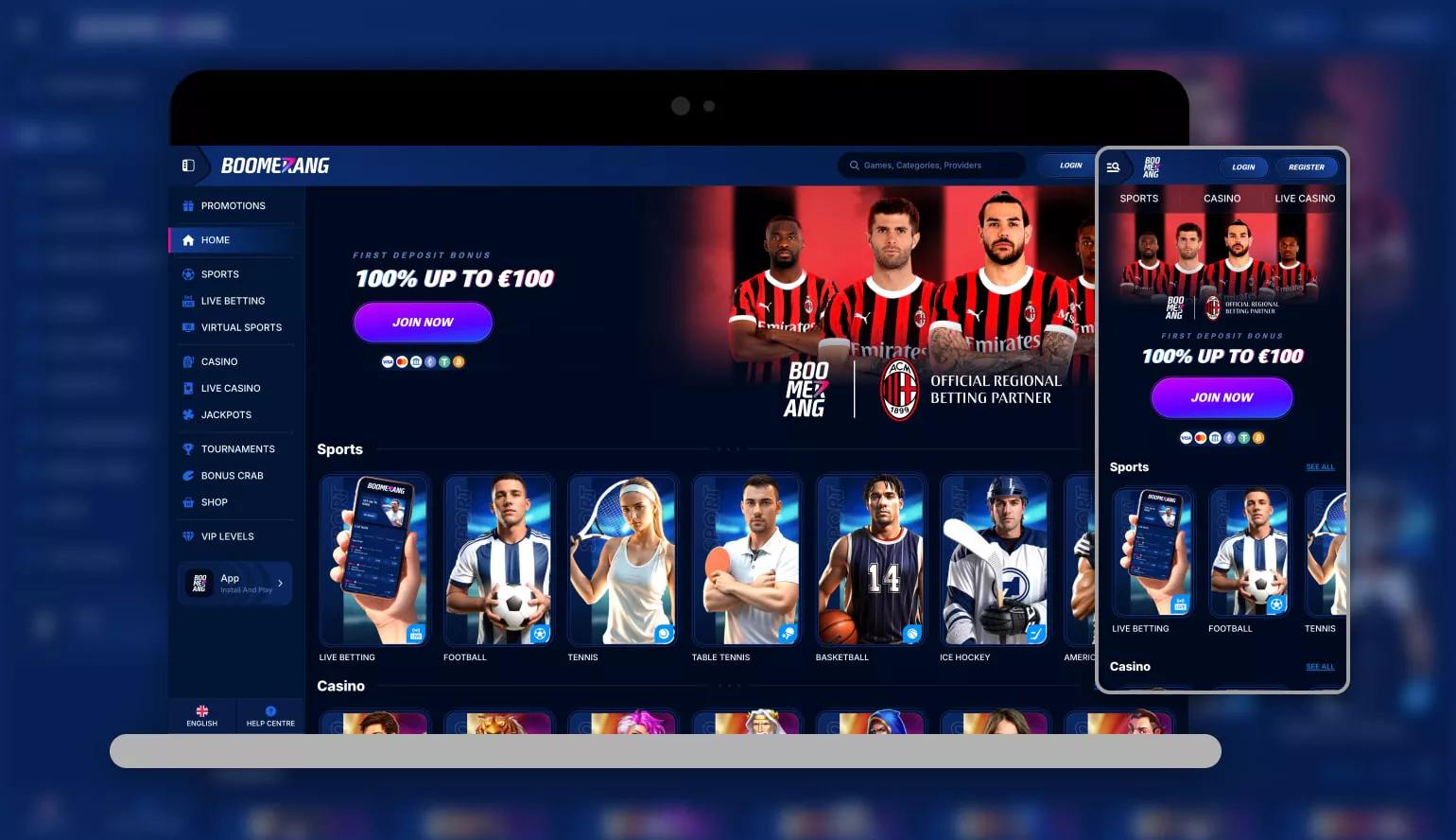 boomerang bonus casinò 7
