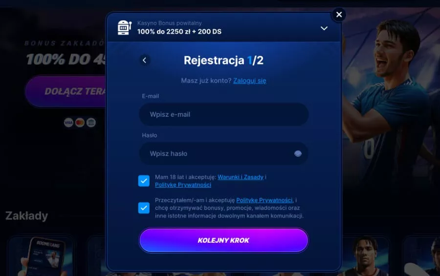 bonusy boomerang bet